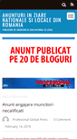 Mobile Screenshot of anunturiziarenationale.com